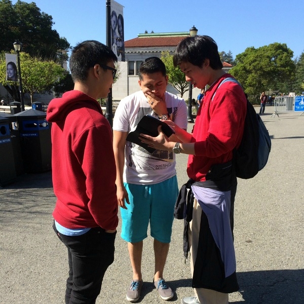 MATTHEW AND ARNOLD WITNESS TO ANOTHER STUDENT - UC BERKELEY